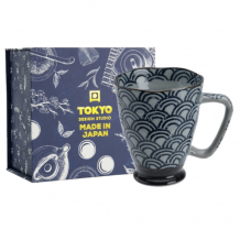 TDS, Mug with Giftbox, Handmade, Wave, 400 ml, Item No. 22057