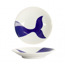 TDS, Plate, Kawaii Whale, Ø 13.7 x 2.4 cm, Item No. 22080