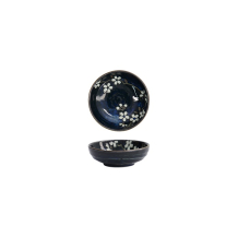 Sauce Bowl Cobalt Blue Sakura, Porcelain, &Oslash; 9.5 cm