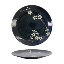 Teller Cobalt Blue Sakura, Porzellan, &Oslash; 23,5 cm
