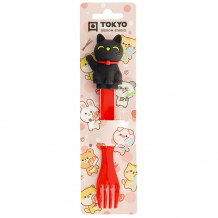 TDS, Kinder Gabel, Cat, Schwarz, 16,5 cm, Art.-Nr. 22194