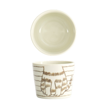 TDS, Cup, Neko Maruke Cat, Ø 8.5x7cm 230 ml - Item No. 22300