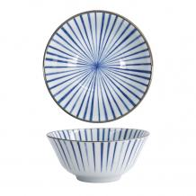 TDS, Tayo Bowl, Natsu Tokusa, Blue/White, Ø 15.2 x 6.7 cm - Item No. 22327