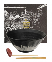 TDS, Ramen Bowl in Gift Boxl, Mixed Bowls Binsho, Ø 21.7 x 9 cm, Item No. 22562