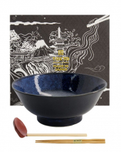 TDS, Ramen Bowl in Gift Box, Mixed Bowls Izayoi, Ø 21,3 x 8.7 cm, Item No.22566