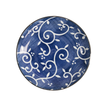 Tokyo Blue Karakusa Runder Teller bei Tokyo Design Studio (Bild 3 von 5)