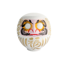 TDS, Daruma, Dekoration, Weiß, 12 cm - Art Nr. 33044