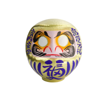 TDS, Daruma, Dekoration, Gold, 12 cm - Art Nr. 33045