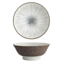 Ramen Bowl Satomaki Tokusa, Porcelain, 1.3 L