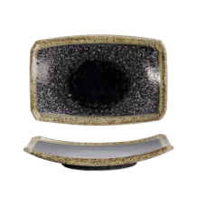 TDS, Länglich Teller, Yuteki Koshui, 19x13x3cm, Art Nr. 33186