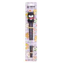 TDS, Kinder-Essstäbchen, Shiba Black, 22 cm - Art Nr. 33310