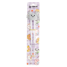 TDS, Kids-Chopsticks, Crab Grey, 22 cm - Item No. 33318