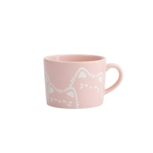 TDS, Mug, Kawaii Cat, Pink, Ø 8 x 6 cm - Item No. 33394