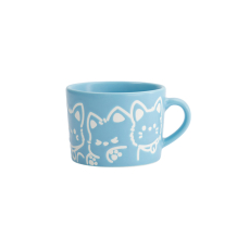 TDS, Tasse, Kawaii Dog, Blau, Ø 8 x 6 cm - Art Nr. 33395