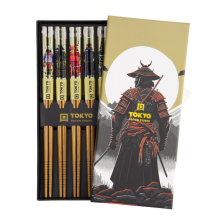 TDS, 5 Paar Essstäbchen, Samurai, Art.-Nr. 33449