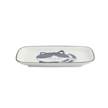 Blue Sakura Rechteckiger Teller bei Tokyo Design Studio (Bild 2 von 6)