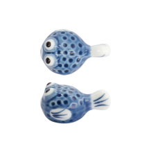 TDS, Chopsticks Rest, Blowfish Blue, Item No. 33563