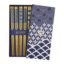 TDS, Essstäbchen Geschenkset 5 Paar, Blue Wave, Art.-Nr. 33641