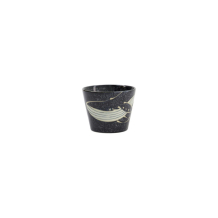 Soba-Tasse Kawaii Black Whale Schwarz, Porzellan, 210 ml