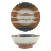 Ramen Bowl Suisho Ramen-Sch&uuml;ssel Aka-cha Brown, Porcelain, 1.25 l