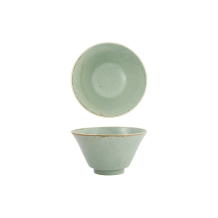 Rice Bowl Minto Green, Porcelain, &Oslash; 12.9 cm