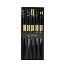 TDS, 5 Paar Essstäbchen, Kitchenware, 22,5 cm, Art.-Nr. 4075