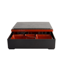 TDS, Bentobox, ABS Lacquerware, 25,5 cm x 25,5 cm, Item No. 4193