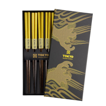 TDS, Chopstick Set, Kitchenware, 5 pair, 22,5 cm, Item No. 4496