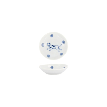 Sauce Bowl Kawaii Hananeko Cat Blue, Porcelain, &Oslash; 9.8 cm