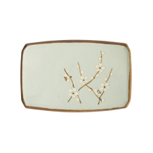 Soshun Matte Eckiger Teller bei Tokyo Design Studio (Bild 3 von 6)