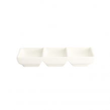 TDS, Sauce Plate, White Series, 17x7x3cm  , Item No. 7345