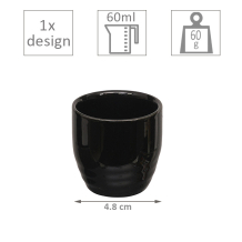 Black Series Sake-Becher bei Tokyo Design Studio (Bild 2 von 2)