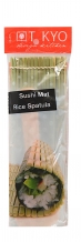 TDS, Sushi Bambusmatte mit Reis-Spatel Shimoji, Kitchenware, 24 cm x 24 cm, Art.-Nr. 8318