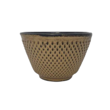 TDS, WY Tea Cup, Arare, Gold, Cast Iron, 0.12 ltr, Item No. CupA12GOFU