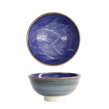 TDS, Bowl, Seigaiha, Ø 11.8x5.5cm 300ml, Item No. 14154