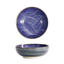 TDS, Bowl, Seigaiha, Ø 12.5 x4.2 cm, Item No. 14210