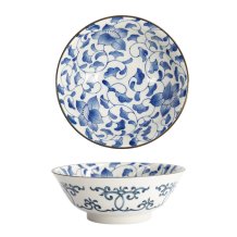 TDS, Ramen Bowl, Mixed Bowls, Ø 19 x 7.5 cm 1100 ml, Bellflower, Item No. 14264