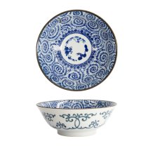 TDS, Ramen Bowl, Mixed Bowls, Ø 19 x 7.5 cm 1100 ml, Octopus, Item No. 14265