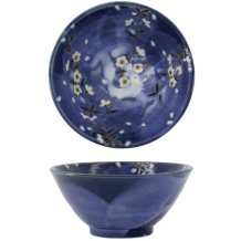 TDS, Bowl, Blue Sakura, Ø 13.3 cm, Item No. 14335