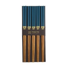 Bamboo Petrol Chopstick Set at Tokyo Design Studio