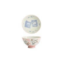 Bowl Kawaii Katze Neko Pink, Porcelain, 300 ml