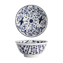 TDS, Bowl, Tokyo Blue, Mixed Bowls, Maizuru, Ø 15 x 7 cm, 550 ml - Item No. 15404