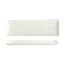 Servierplatte Mino Craft Wei&szlig;, Porzellan, 33,2 &times; 10,5 cm