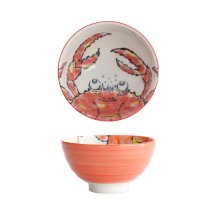 TDS, Bowl, Seafood, Ø 11.2 x 7.2 cm, 300 ml, Crab, Red - Item No. 15479