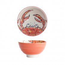 TDS, Bowl, Seafood, Ø 11.2 x 7.2 cm, 300 ml, Crab, Red - Item No. 15479
