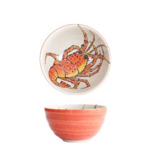 TDS, Bowl, Seafood, Ø 13.2 x 6.8 cm, 500 ml, Lobster, Red - Item No. 15485