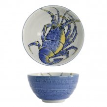 TDS, Bowl, Seafood, Ø 16 x 8.5 cm, 950 ml, Lobster, Blue - Item No. 15490