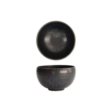 Bowl Onyx Noir, Stoneware, 640 ml