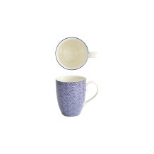 Mug Nippon Blue Dots Blue, White, Porcelain, 380 ml