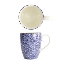 TDS, Mug, Nippon Blue, Dots, Ø 8.5 x 10.2 cm 380ml - Item No. 15623